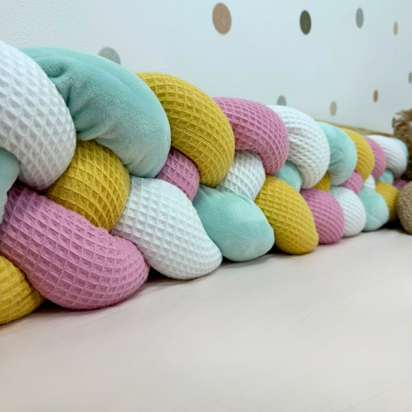 Braided Bed Bumper DIWALI - 4 braids