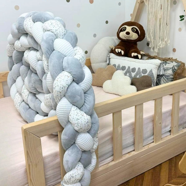 Braided Bed Bumper Laponia - 4 braids