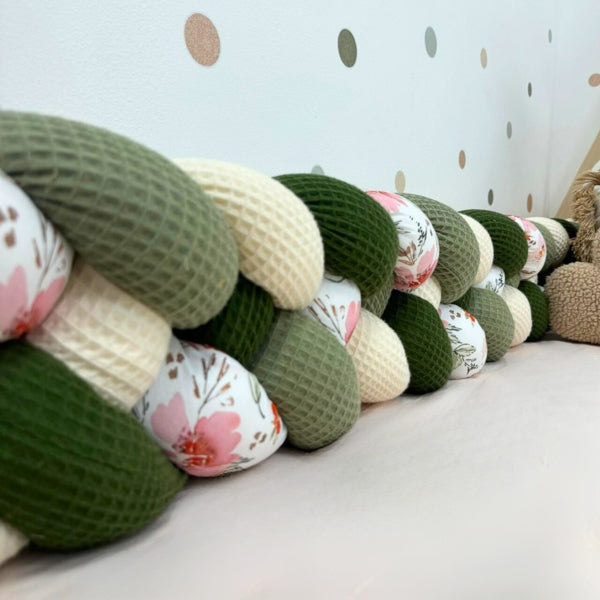 Braided Bed Bumper Mamazonia - 4 braids