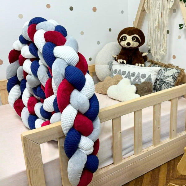 Braided Bed Bumper Spider Man - 4 braids