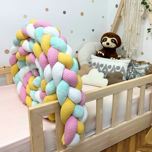 Braided Bed Bumper DIWALI - 4 braids