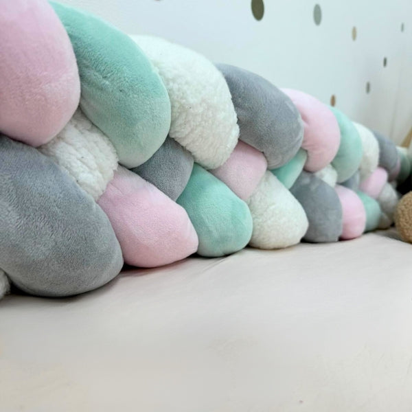 Braided Bed Bumper Ramatuelle - 4 braids